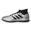 Predator Tango 19.3 Comfortable Durable Mid-Top Kids Football Shoes Silver Black Kids Football Shoes G25802