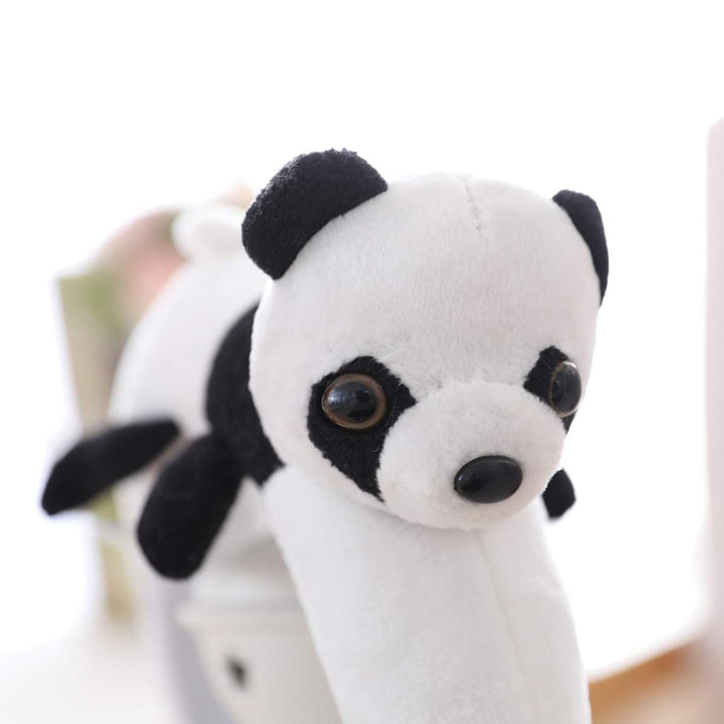 Edostree Animal Fluffy Headband, Hair Ornament, Costume Accessory, Unisex, One Size Fits All, DWFD-01 (Panda)