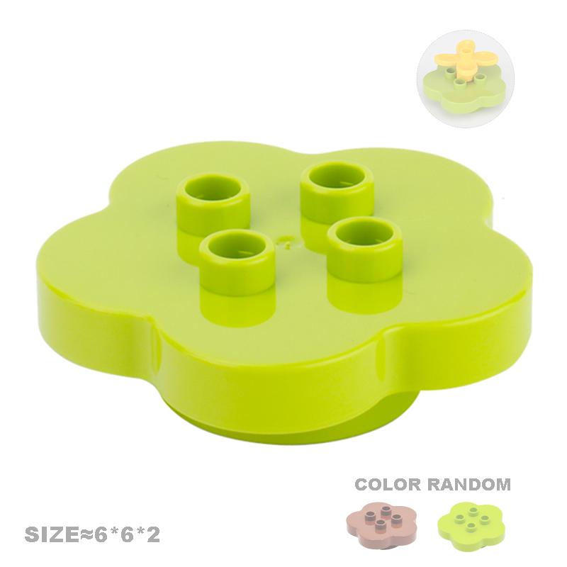 Play House Big Building Blocks Furniture Accessories Utensil Table Chair Compatible Sets Bricks Assemble Toys For Children Gifts