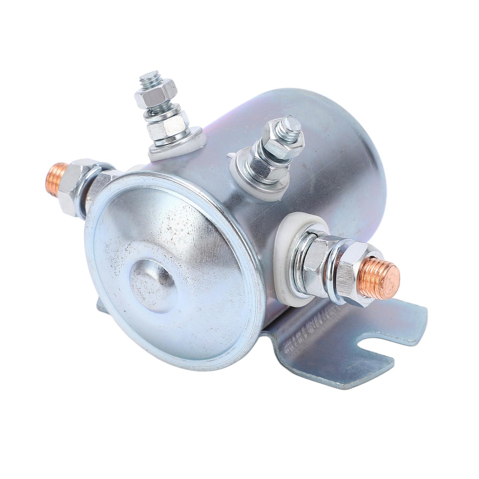 

12V Continuous Duty Solenoid 4 Terminals 100AMP High Performance 1114208 SAS5203 for Golf Cart