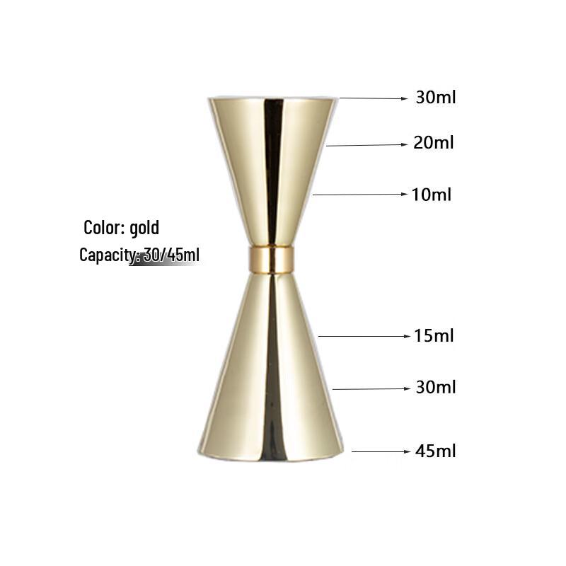 Shixun Double-Headed 304 Stainless Steel Measuring Jigger