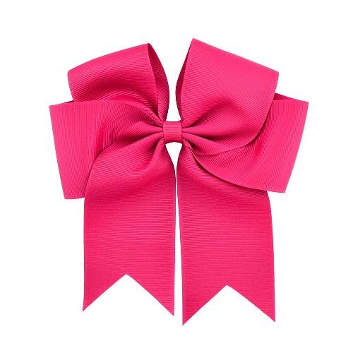 6-inch Ribbed Ribbon Fishtail Double-layer Streamer Bow Hairpin Children's Hair Accessories Headdress Hairpin