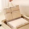 6 Fächer Reise Tragbare Aufbewahrungstasche Koffer Organizer Tasche Hängend Faltbar Gepäck Organizer Tasche Getrennte Stoff Aufbewahrungstasche