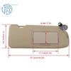 Front Right Side Sunvisor Beige with Lights And Mirror For Honda CR-V 2017-2022