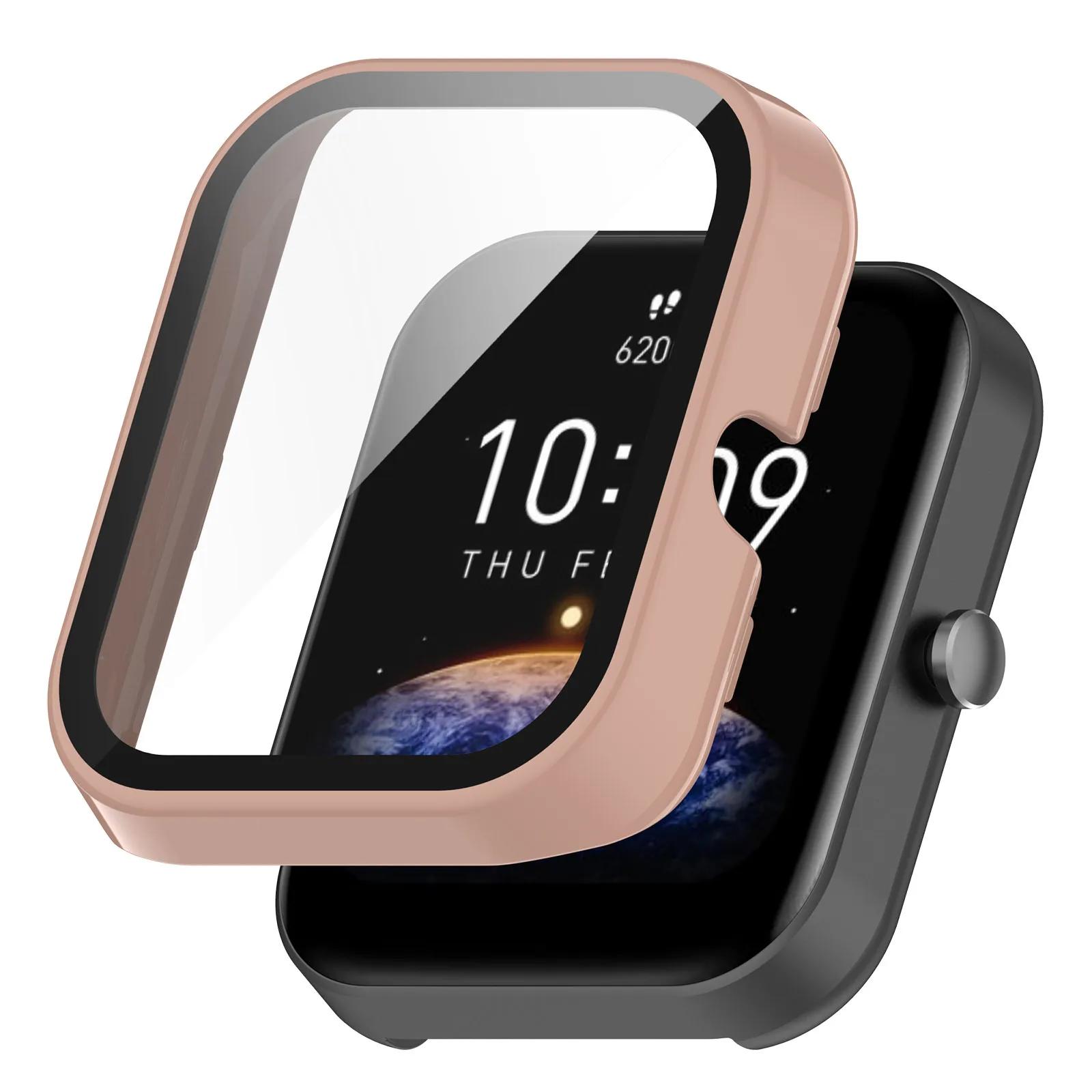

For Amazfit Bip 3 Bip3 Pro Screen Protector Case Cover Smart Watch Protective Cover Bumper Shell Protection Frame Case Capa For Amazfit Bip 3
