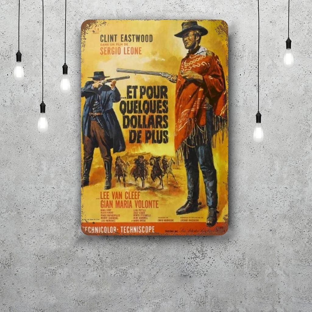 Clint Eastwood Metal Signs wall decor Vintage Tin Signs Captain Metal Poster Decor for Bar Pub Club Wall Decoration
