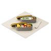 Thermos Fresh Lunch Lunch MC Box, 2-Tier Box, 600ml, Mocha, DJT-601W