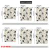 2pcs,2D Plane Printing Curtain Fabric Hockey Motion Polyester (without Rod) Holiday Use for Living Room & Kitchen Decor