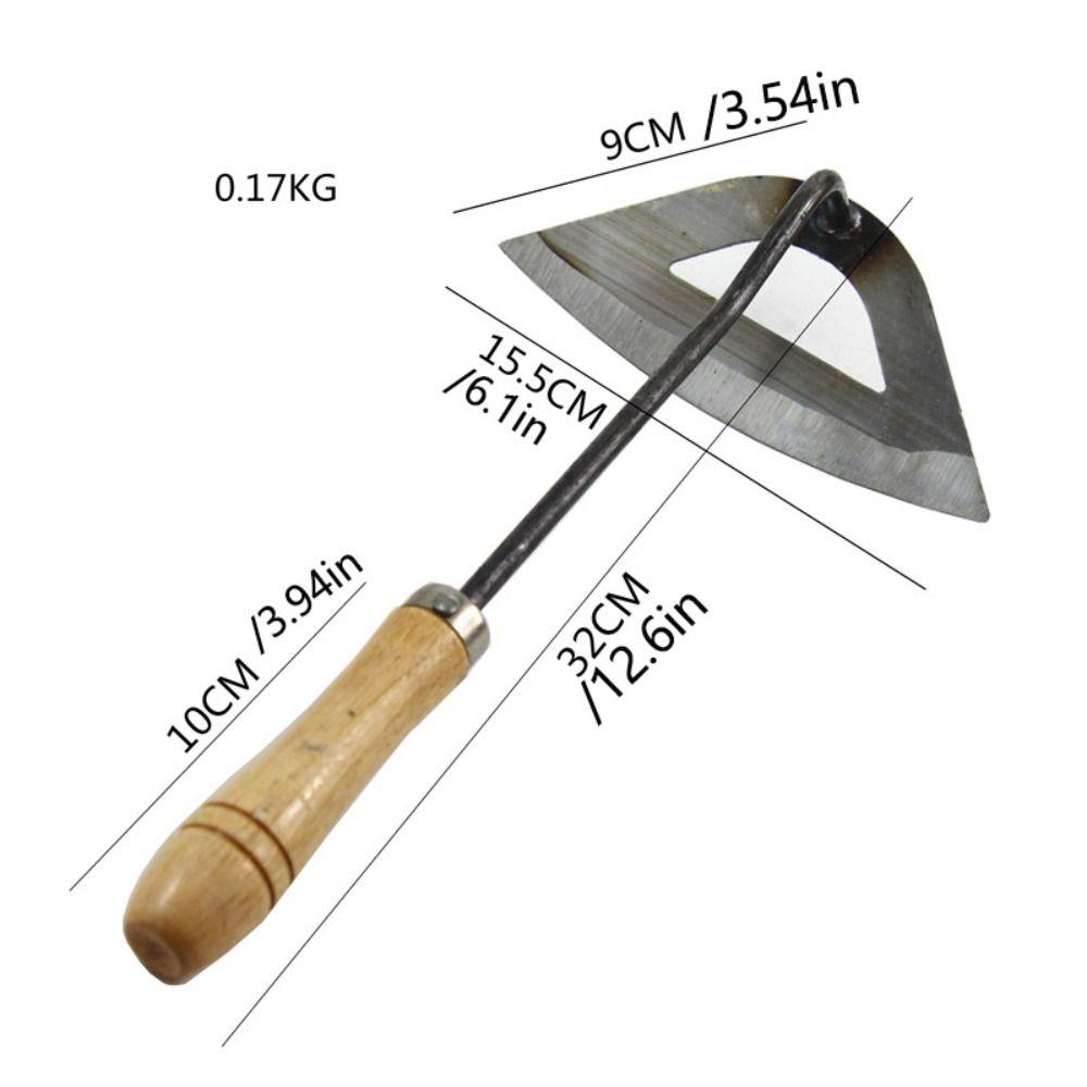 

Закаленная полая мотыга Легкие ручные грабли Прочная мотыга для прополки Сельскохозяйственная Style4