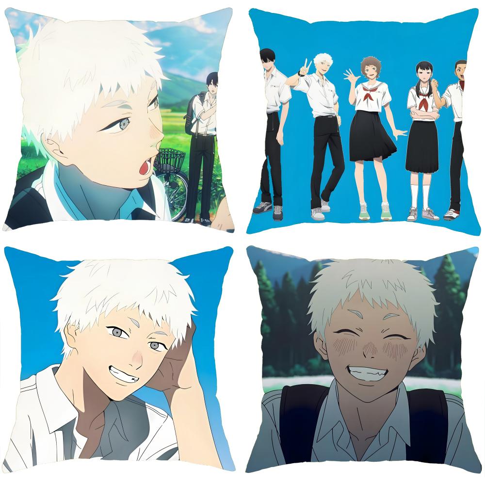 Anime T-The S-Summer Hikaru D-Died Cushion Cover Comfortable Reversible Pillow Cover Ideal for Car Sofa Bedroom & Beyond