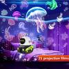 Ocean Jellyfish Projection Robot Tank Projector Lamp Cartoon Holiday Projector  Kids Room Decor
