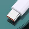 Cable de datos de alta tenacidad, antienrollamiento, salida estable, 12 V, 6 A, 1 metro, cable de datos USB/Tipo C para Xiaomi, Huawei, OPPO y Android