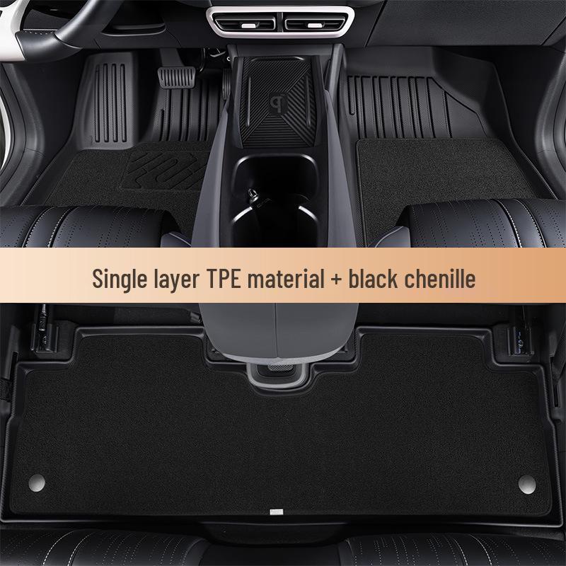 TPE Car Floor Mats for Geely Models: Xingrui, Emgrand GS, Vision X6, Boyue L, Binyue, Icon, Xingyue L, Binrui