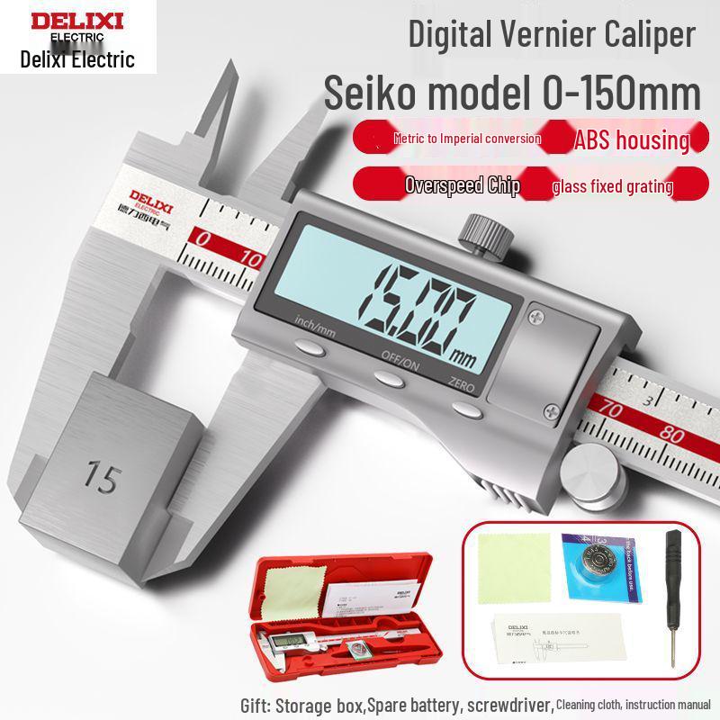 High Precision Stainless Steel Caliper - 150mm/200mm