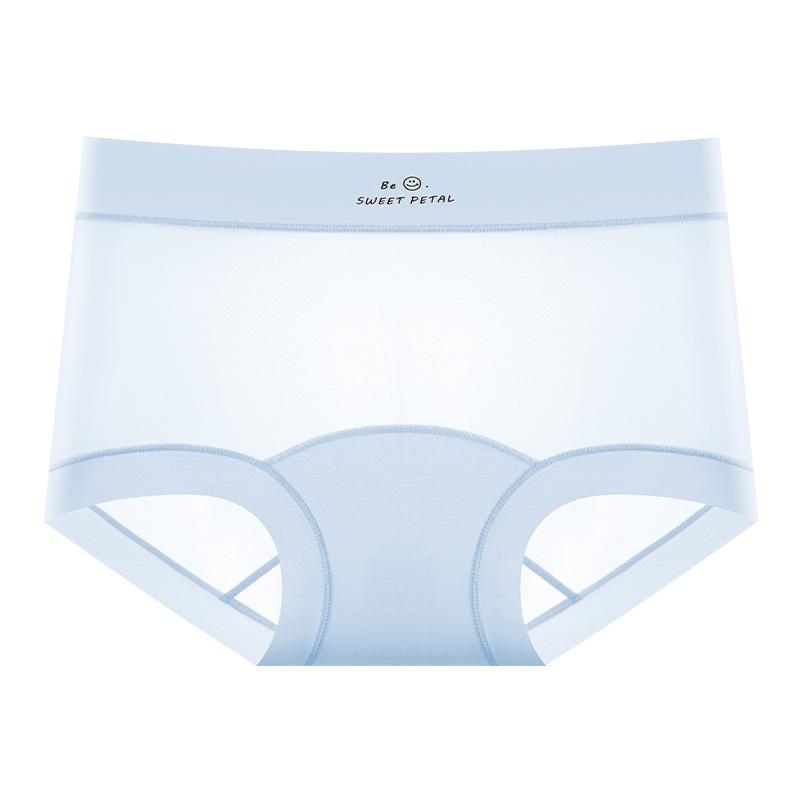 Female Summer New Style Thin 2 - In - One Ice Silk Safety Briefs