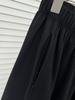 Plus Size Women's Spring Drawstring Elastic Waist Wide-Leg Casual Pants