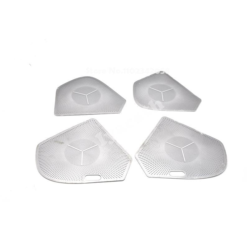 For GWM Haval H9 2017- Interior steel Car A-pillar Rear Row High Pitch Stereo 4 Door loundSpeaker speaker horn Cover Sticker