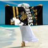 Proof Beach Towel with Jacksonville Jaguars Logo Pattern - Soft,absorbent,quick-drying,machine Washable - Perfect for Swimming,camping,bathing