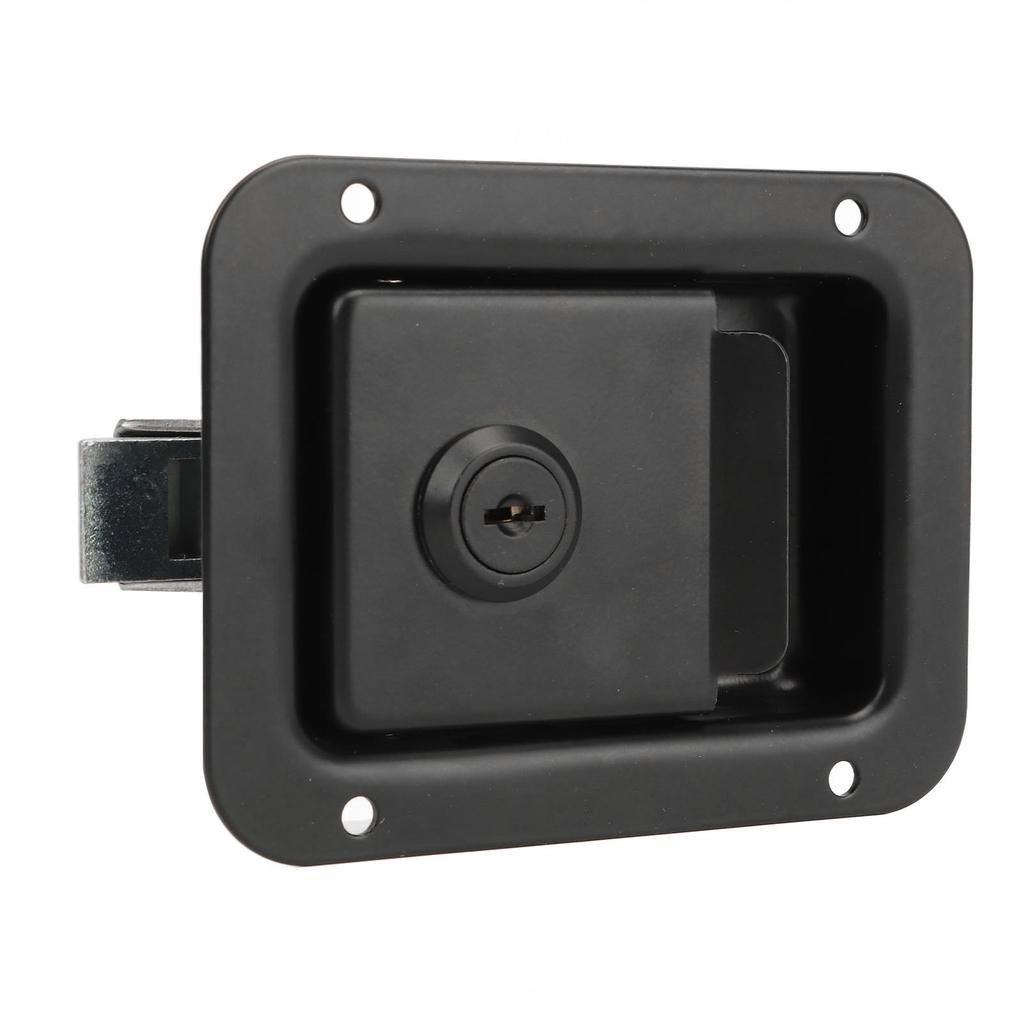 Trailer Paddle Door Latch Stylish Rugged Reliable RV Handle Toolbox Latch with Keys For RVs Trucks Campers