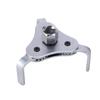 Universal Three-Jaw Oil Filter Wrench Adjustable 55-115mm Car Repair And Maintenance Three-Claw Oil Filter Removal Tool