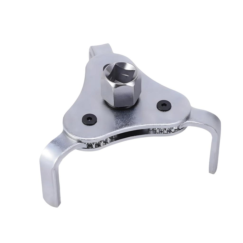 Universal Three-Jaw Oil Filter Wrench Adjustable 55-115mm Car Repair And Maintenance Three-Claw Oil Filter Removal Tool