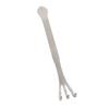 Silver Gardening Cultivator 3-Prong Root Rake Pick Durable Soil Loosening Tool