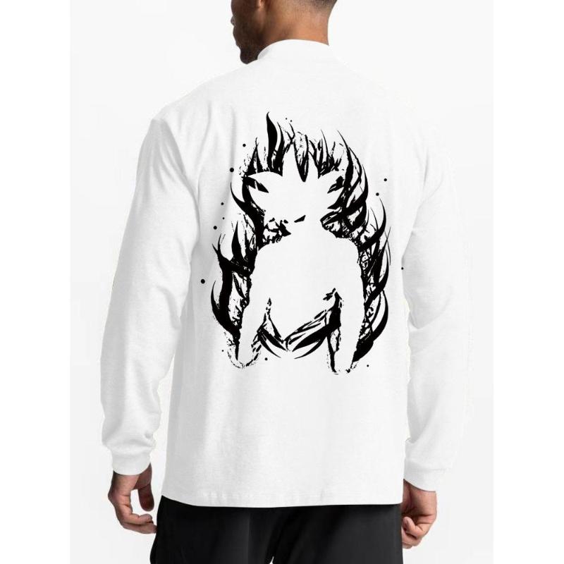 Men s Long Sleeve Tee, Great for Work From Home S