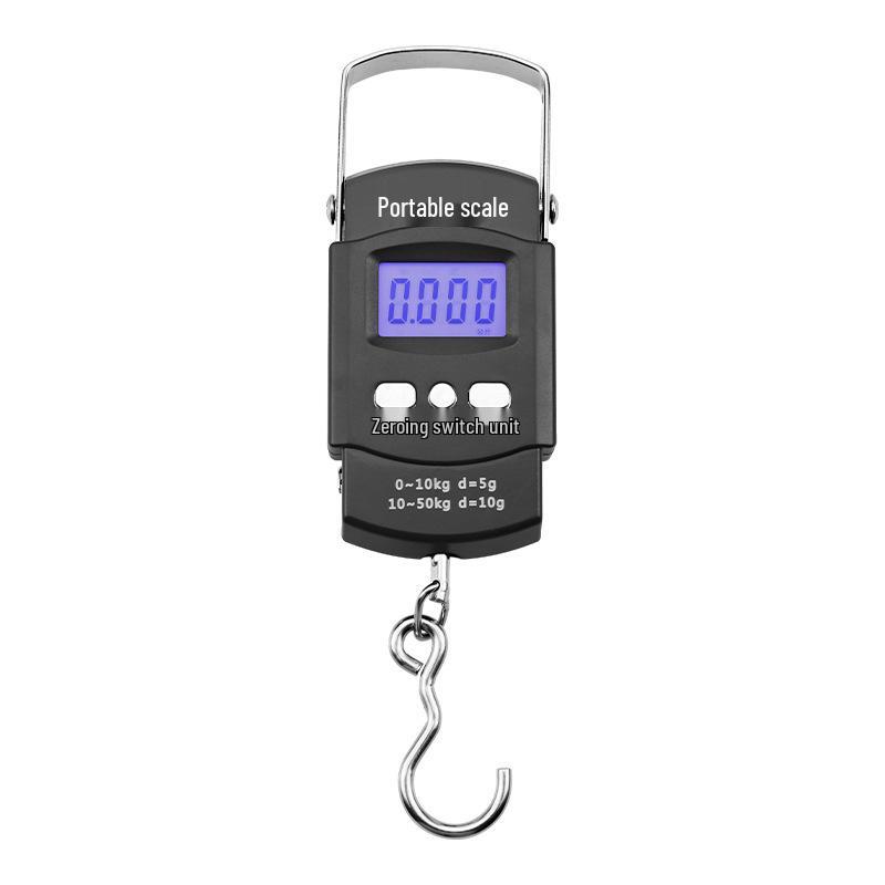 High-Precision Portable Handheld Electronic Weighing Scale: Gram, Spring & Luggage Hanging Scale