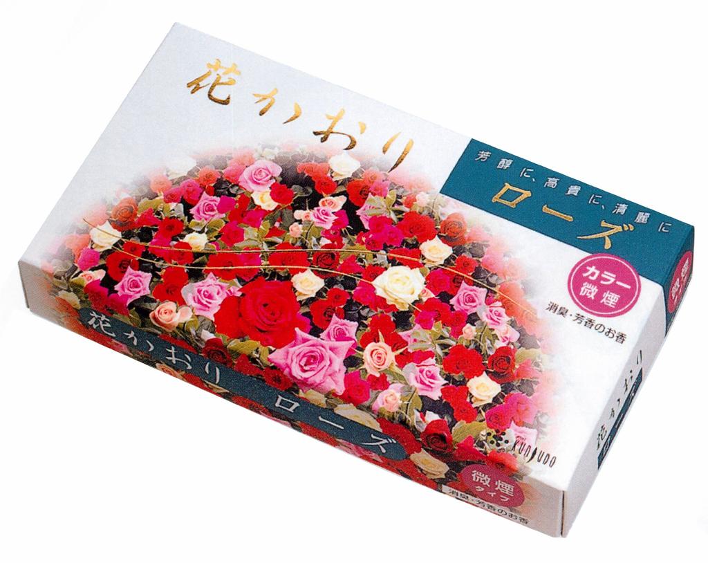 Hana Kaori Series, Kunjudo Incense, Hana Kaori Rose, Light Smoke #627