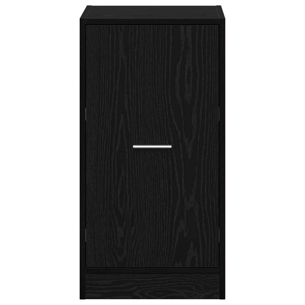 Pharmacy Cabinet Black Oak 40 X 41 X 77.5 Cm Particleboard