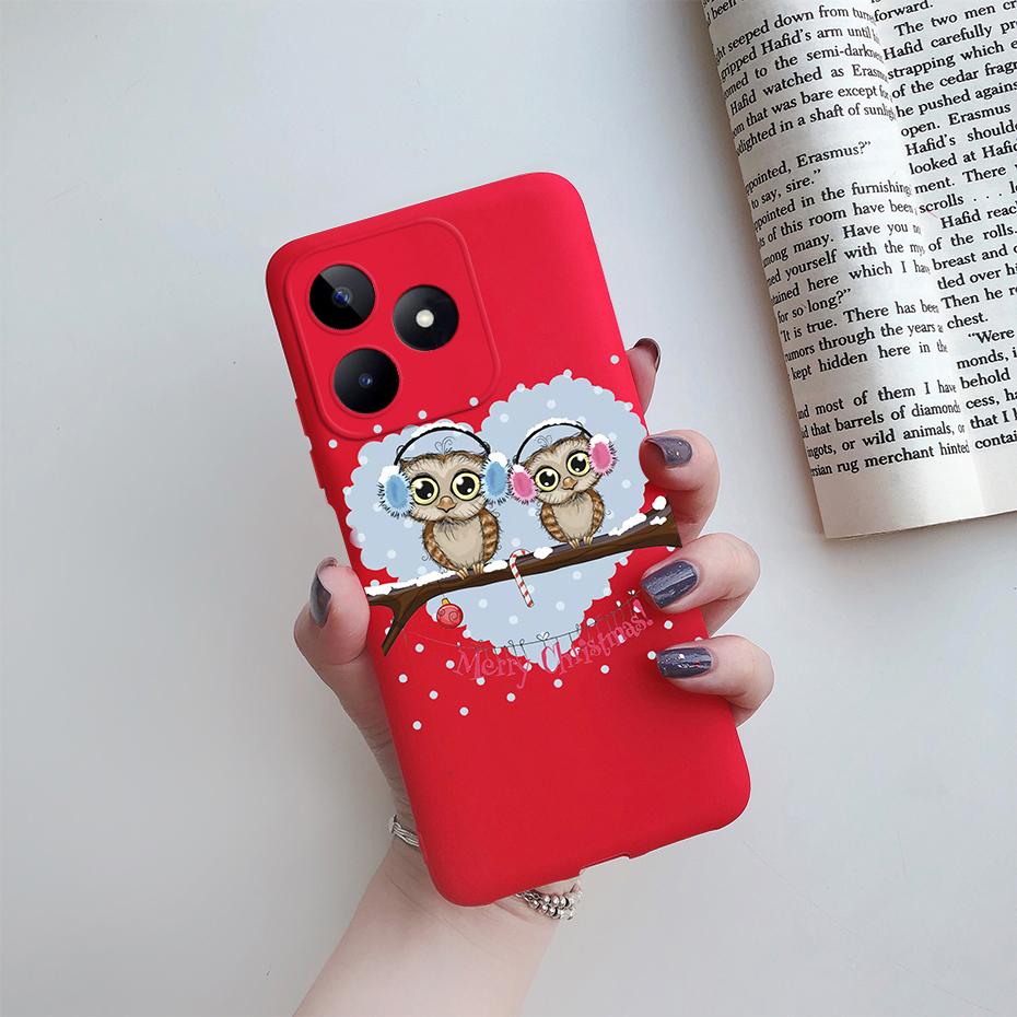 For Funda Realme Note 50 Case RMX3834 Cute Love Heart Silicone Soft Phone Case For Realme Note 50 Back Cover Note50 6.74" Coque