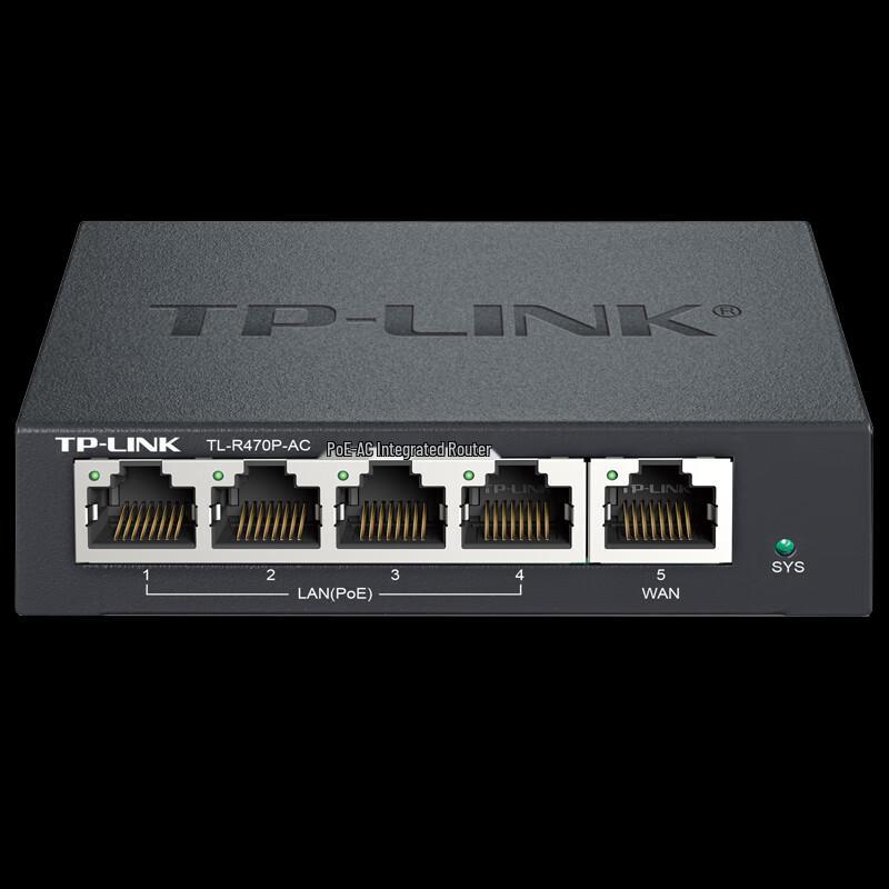 Tp-Link TL-R470P-AC 100Mbps PoE AP Management Wired Enterprise Router (CN Version)
