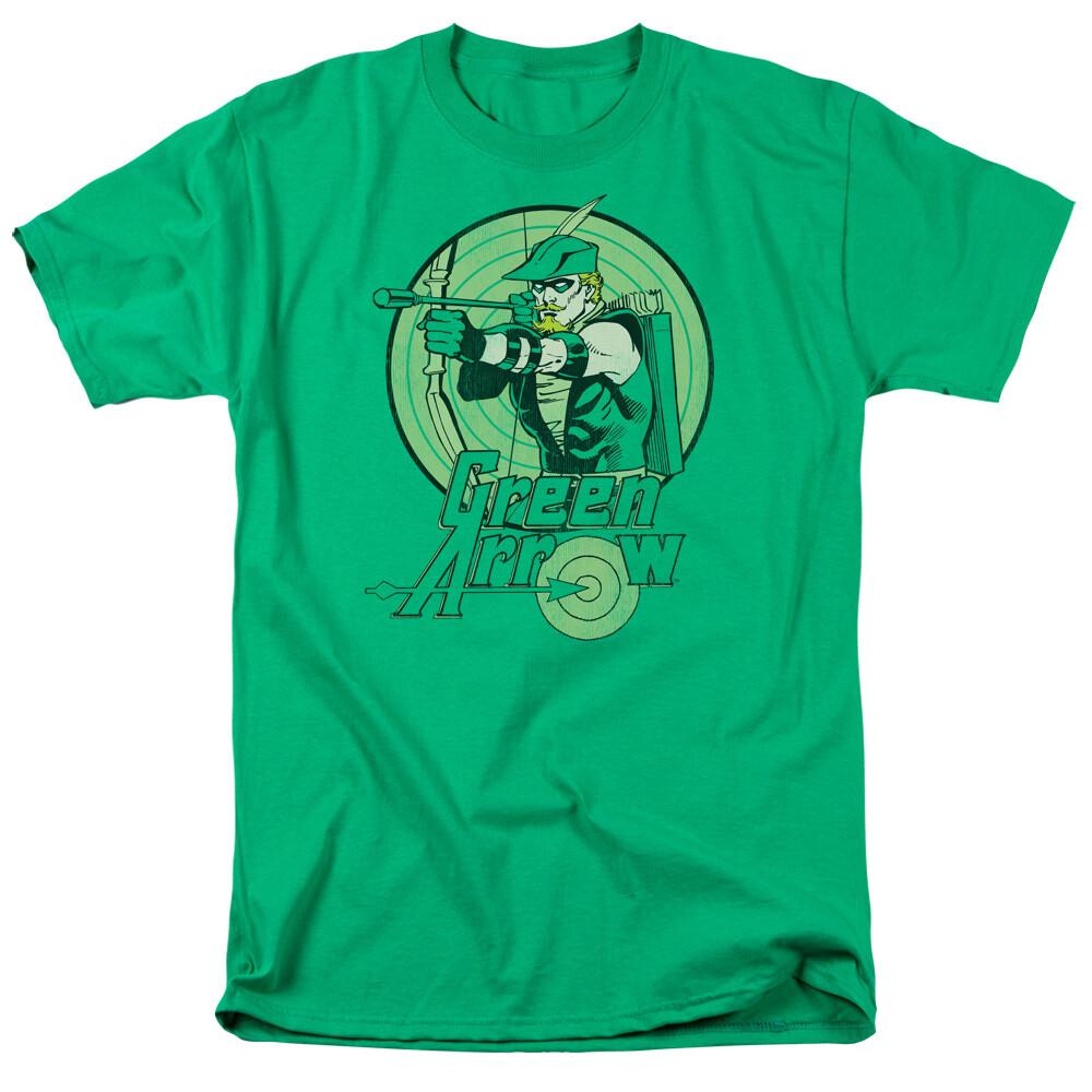 Green Arrow Green Arrow T Shirt Mens Licensed DC Comic Tee Kelly Green XL