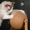 Sisal Cat Scratching Ball, Scratcher Toy, Wear Resistant Indoor Cats Scratch Pad Cardboard,