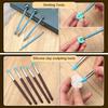 61-piece Ceramic Tool Set Pottery Clay Carving Silicone Texture Pen Diy Handmade Doll Tools