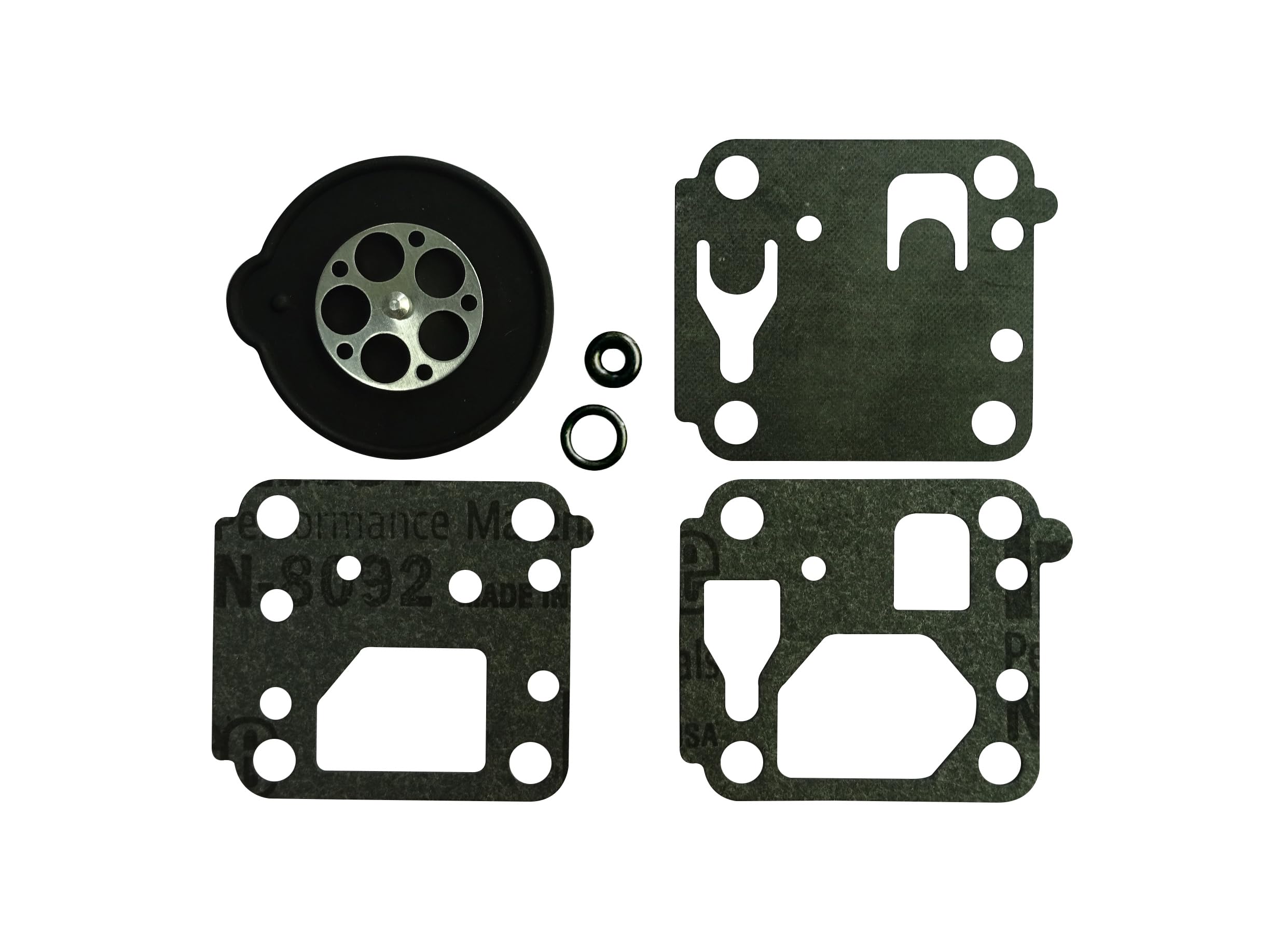 Carburetor Gasket and Diaphragm Kit Replace TK7 Suitable for Kawasaki