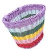Large Size Bicycle Basket Vintage Style Front Bike Basket Lightweight Easy Install Weather Proof for Kids Bike Retro