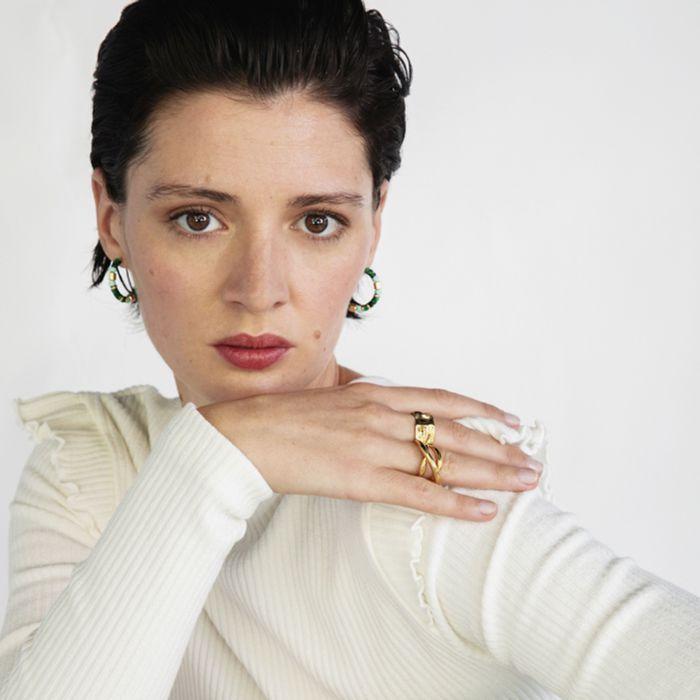 Boucles d'oreilles - Luxenter - Ihun - Argent 925 - Or jaune 18 carats - Malachite