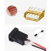 Dual USB Automotive Charger QC3.0 Phone Fast Charge Automatic Adapter LED Voltmeter Socket  12-24V
