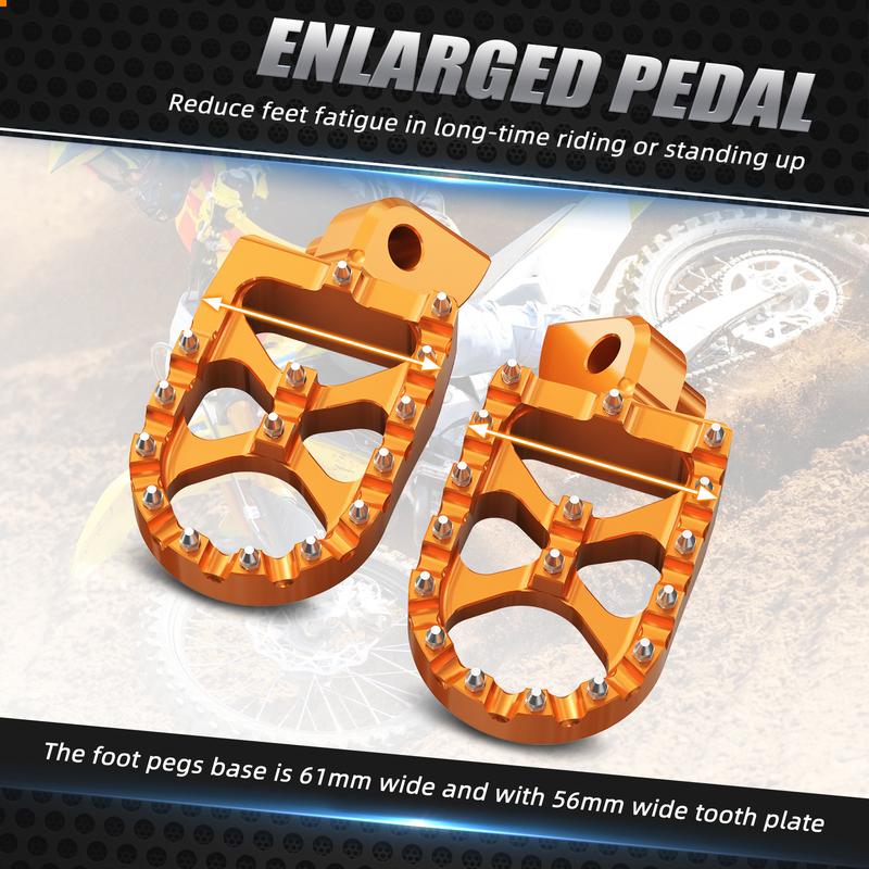 עבור KTM 1998-2016 EXC 300 EXC 250 EXCF 350 EXC 450 רגליות רוכב מדרסי רגליים SX 125 SXF 250 SXF 450 1998-2015 XCW 300 XCF-W 2006-2016
