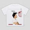 Harry Styles Aesthetic T Shirt Disco Ball Graphic Print Casual Cotton Short Sleeve Unisex Hip Hop Streetwear Tee