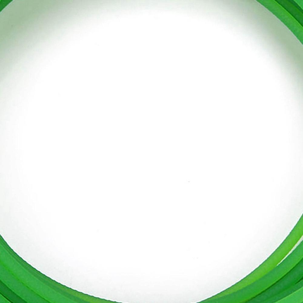 4mm OD Round Drive Belt Green Color PU Round Belt Durable Polyurethane Belt For Conveyor Machine 0.12in x 32.8 ft