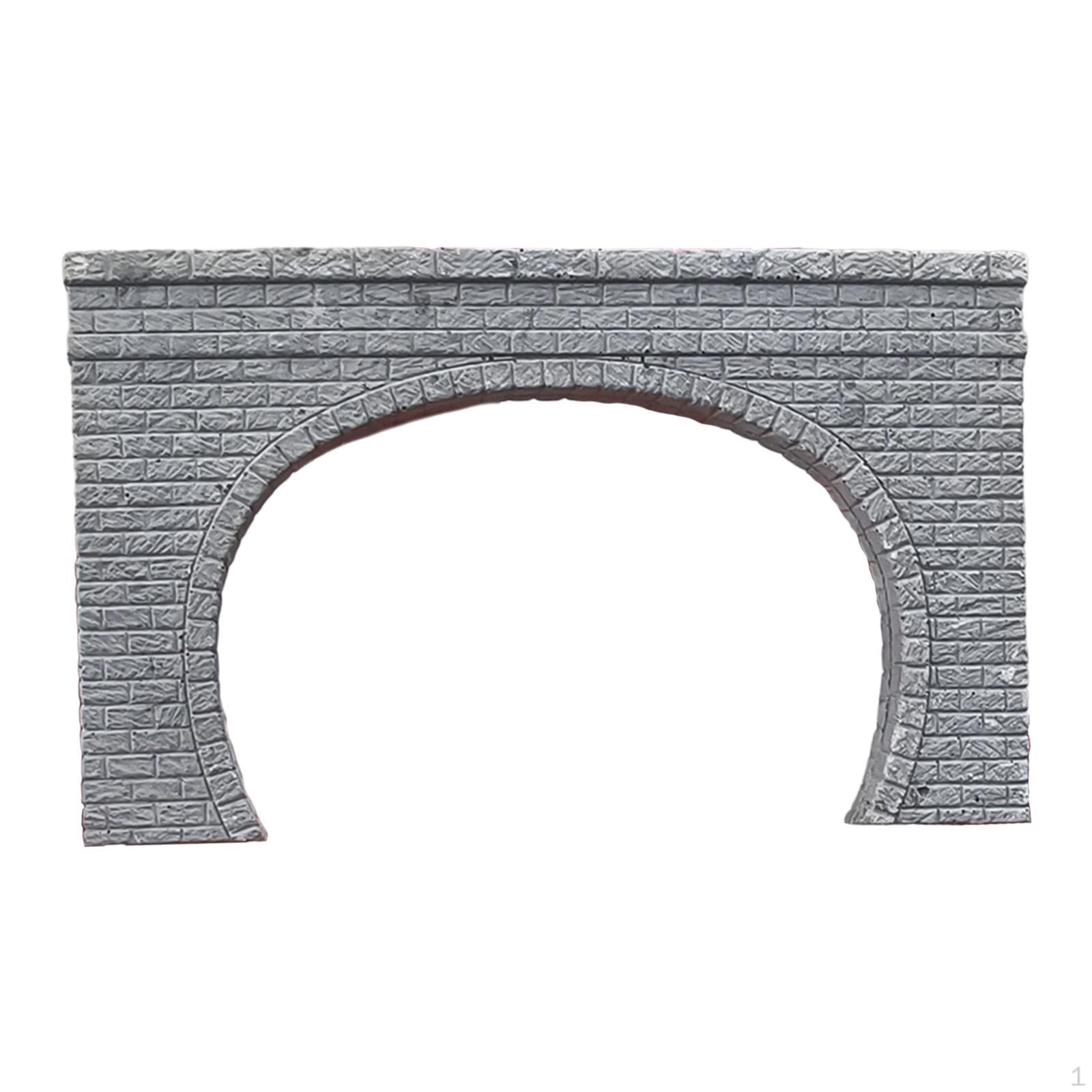 

Model of A Tunnel , Miniature Railway Layout, Accessories for Children s Birthday Parties Without Slopes
