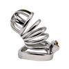 CB Lock for Men Stainless Steel Penis Cage Adult Sex Toy Cock Cage Cockring BDSM  Slave Fetish Scrotum Urethral Chastity