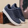 Spring 2026 Men's Casual White Board Shoes: Korean Style, Trendy, Versatile, Youthful Sports Fashion.