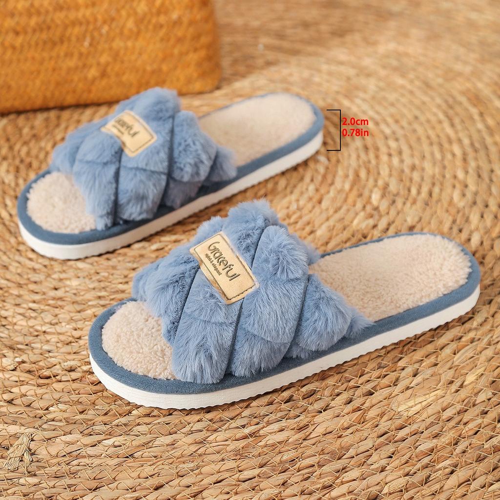 Women's Slippers, Home Slippers, Plush Slippers, Warm Slippers, Couple Slippers, Floor Slippers