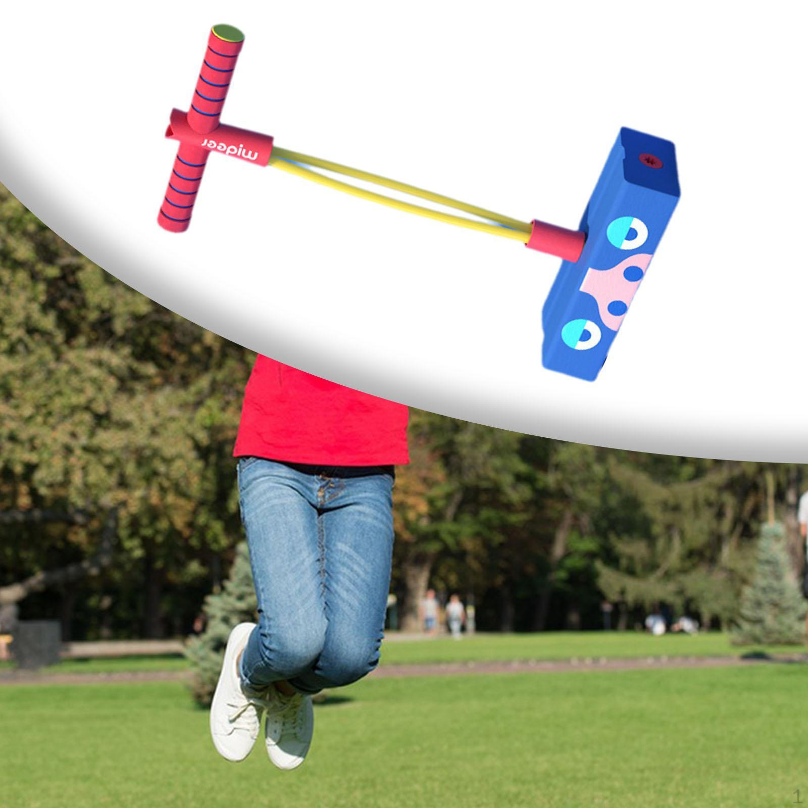 

Пенопластовый джемпер Pogo для развлечения и безопасности, полезен для роста, игрушки для дома и улицы, игрушка для прыжка в виде лягушки Blue Base