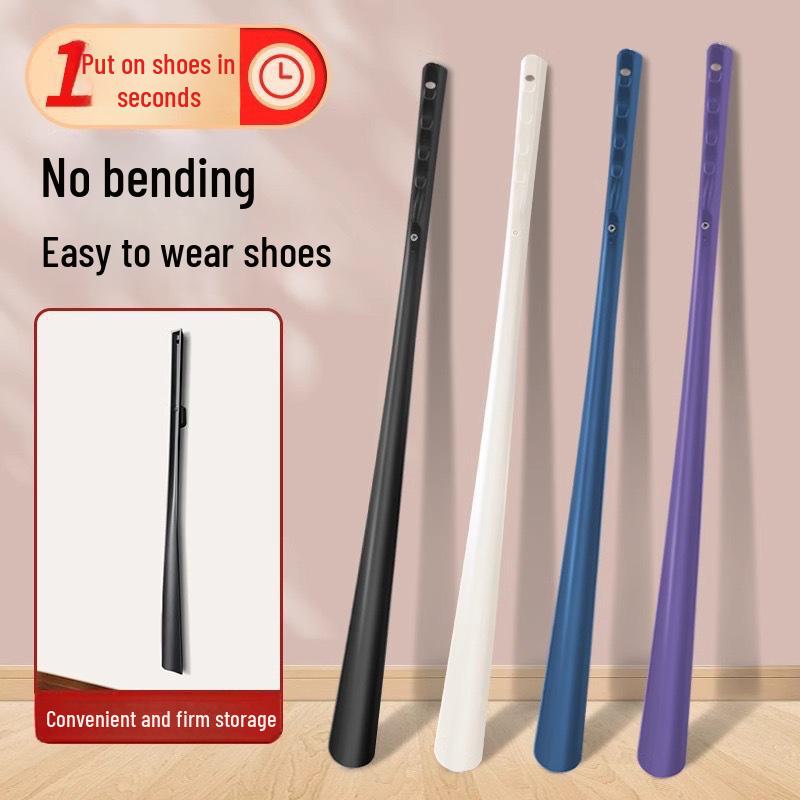 

Магнитный рожок для обуви с длинной ручкой: Удобный надеваемый инструмент для беременных женщин и элитного домашнего использования.