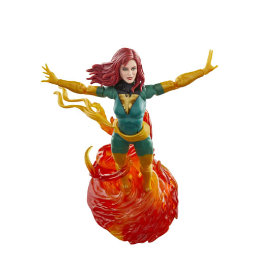 Hasbro Marvel Legends Series Jean Grey with Phoenix Force Display, Deluxe X-Men Comics Collectible 15cm Action Figure F9134 Authentic