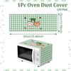 Floral Microwave Cover Universal Dust Protector Mat Microwave Oven Dust Cover  Kitchen Appliance